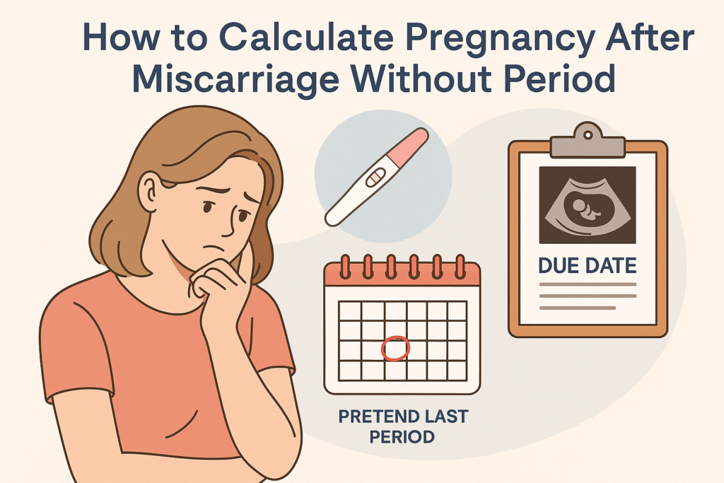 How to Calculate Pregnancy After Miscarriage Without Period